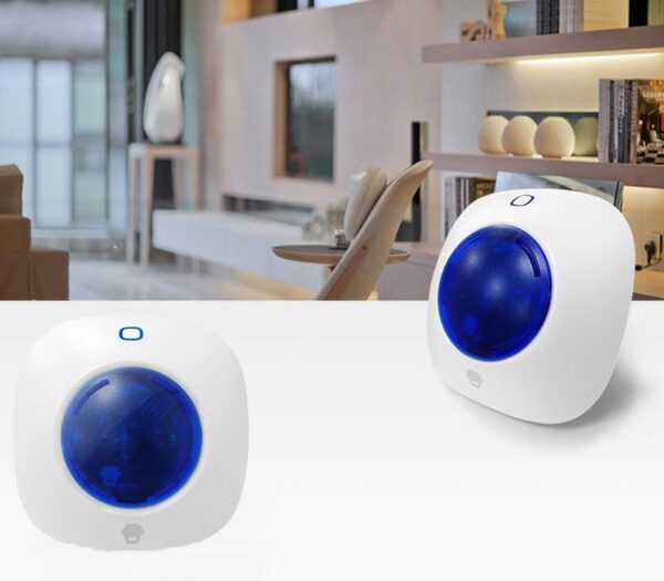 Chuango Mini Strobe Siren WS-105 SIREN KEEPMESAFE.GR ΘΕΣΣΑΛΟΝΙΚΗ