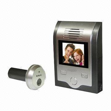 strong_style_color_b82220_peephole_strong_video_strong_style_color_b82220_door_strong_bell_with_2_inch_monitor_calendar_and_clock_