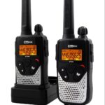 Walkie Talkie Maxcom WT360 Μαύρο – Ασημί με Hands Free Εύρος Κάλυψης 10 km