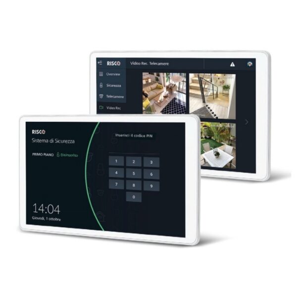 RISCO ΠΛΗΚΤΡΟΛΟΓΙΟ ΑΦΗΣ 8 ΙΝΤΣΩΝ RISCONTROL IPS 8 TOUCHSCREEN KEYPAD WHITE(RP432KPT000A)