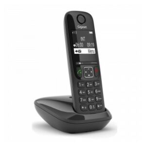 Ασύρματο Ψηφιακό Τηλέφωνο Gigaset AS690 S30852-H2816-R601 Μαύρο