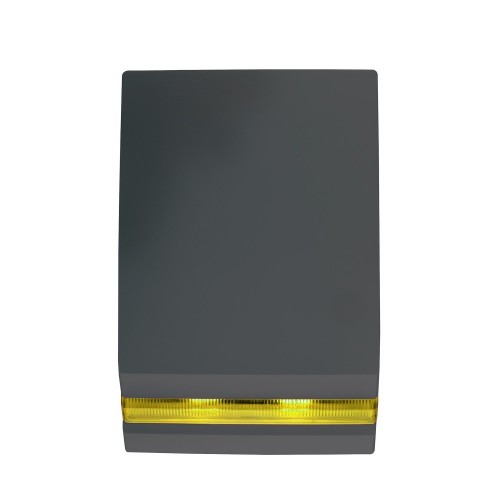 DIONE_GY Αυτόνομη, σειρήνα γκρι με LED Flash κίτρινου χρώματος.Ακουστική ισχύς 122dB στο 1μ.