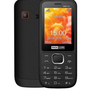 Maxcom MM142 (Dual Sim) 2.4" με Κάμερα, Bluetooth, Φακό, Ανοιχτή Ακρόαση και Ραδιόφωνο Μαύρο