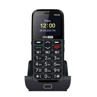 Γενικά Στοιχεία Μοντέλο Κινητού: MM38D 2G Δίκτυο: GSM 850/900/1800/1900 3G Δίκτυο: Οχι Dual Sim: Όχι Κατασκευαστής: Maxcom Εγγύηση: 2 Χρόνια Χρώμα: Μαύρο Δυνατότητες Μηνύματα: SMS/MMS Λειτ. Σύστημα: Όχι Κάμερα: 2 Mpx GPS: Όχι Παιχνίδια: Όχι Ραδιόφωνο: Ναι Εξτρα Λειτουργίες Έξτρα Λειτουργίες: Μεγάλα Πλήκτρα & Απλό Μενού, Κουμπί SOS, Μεγάφωνο, Ανάκληση Τηλεφώνου από την Βάση, Αναπαραγωγή Πολυμέσων, Φακός. Ήχοι Ποσότητα Ήχου: Download Τύπος Ήχου: Πολυφωνικοί Δόνηση: Ναι Μέγεθος Ιντσες Πλάτος (χιλιοστά): 13,00 Ύψος (χιλιοστά): 126,00 Μήκος (χιλιοστά): 57,00 Βάρος (γραμμάρια): 90,00 Μεταφορά Δεδομένων GPRS: Οχι 3G: Όχι Ασύρματο Δίκτυο: Όχι Υπέρυθρες: Όχι Bluetooth: Όχι Μνήμη Κατάλογος Ονομάτων: Έως 1000 στην Μνήμη Τηλεφώνου + Μνήμη SIM Λίστες Κλήσεων: Ναι Μνήμη Τηλεφώνου: Μνήμη SMS/MMS: έως 300 Μπαταρία Χρόνος Αναμονής (Ώρες): 300 Χρόνος Ομιλίας (Λεπτά): 300 Τύπος Μπαταρίας: 1000 mAh Οθόνη Τύπος Οθόνης: Έγχρωμη Διάσταση Οθόνης: 220x176 pixels Ίντσες: 2.2
