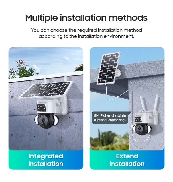 ST-S528M solar ip camera 4g waterproof