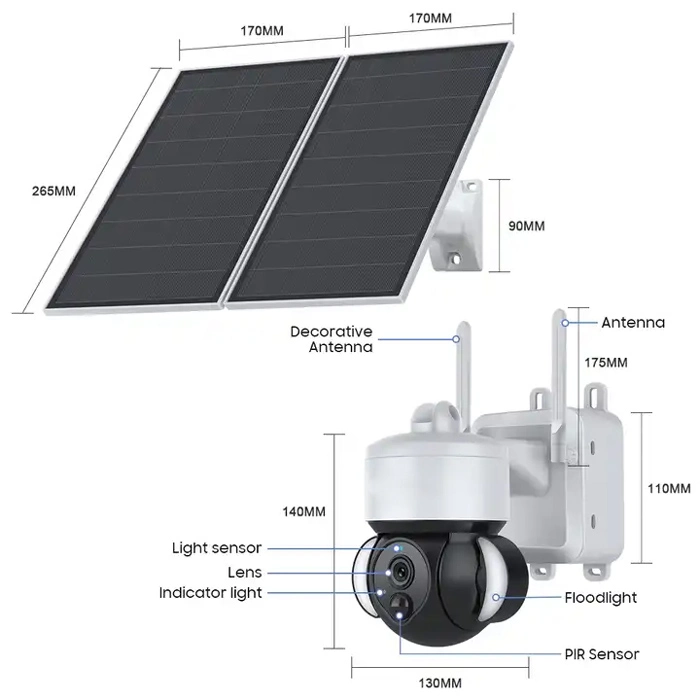 ST-518-3M-4G-20W-EU-6 ηλιακή 4G CAMERA ΚΑΜΕΡΑ SOLAR ΘΕΣΣΑΛΟΝΙΚΗ
