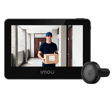 IMOU 5MP ΚΑΜΕΡΑ MATAKI ΠΟΡΤΑΣ DOORVIEWER ΜΕ 4.3" ME HUMAN DETECTION